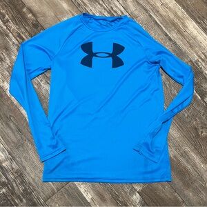 Youth XL Under Armour Bright Blue Performance Top